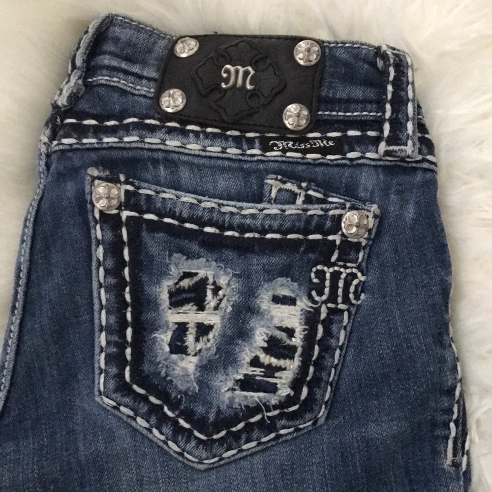Miss Me Boot Cut Jean Jeans Pants 25 JE5152B2R